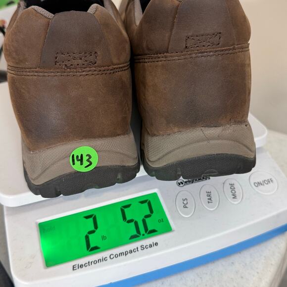 Duluth Wild Boar Leather Smooth Toe Shoe Size 14 Moccasin Slip On Brown Comfort - Picture 13 of 13